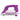 Oliso TG1600 Pro Plus 1800 Watt SmartIron with Auto Lift Purple High-Performance Steam Iron
