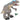 Fisher-Price Imaginext Jurassic World Dinosaur Toy Thrashing Indominus Rex Figure Set for Pretend Play Preschool Kids