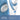BLACK DECKER Steam Iron with Pivoting Cord Nonstick Soleplate Blue