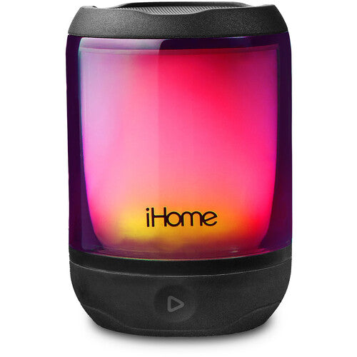 iHome iBT800 PlayGlow Mini Waterproof Portable Bluetooth Speaker