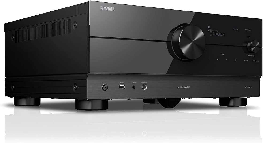 YAMAHA RX-A6A AVENTAGE 9.2-Channel AV Receiver with MusicCast