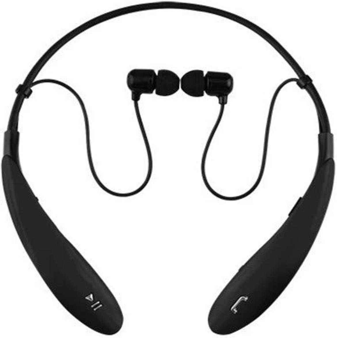 Supersonic IQ-127BT Bluetooth Wireless Headphones with Mic, Bluetooth Earphones (Black)