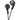 JVC HAF160 Gumy Wired Ear Bud Headphones with Soft Comfortable Silicone Tips Durable Tangle-Resistant Cable and Clear High-Quality Audio No Microphone.