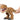 Fisher-Price Imaginext Jurassic World Dinosaur Toy Thrashin’ Action T. rex Figure with Chomping Action for Pretend Play Kids