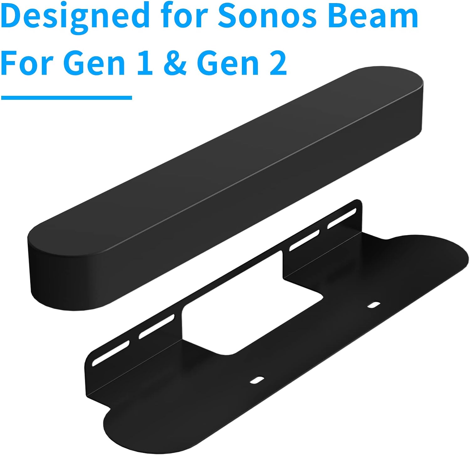 Soundbar Mount for Sonos Beam Wall Mount Bracket Compatible with Sonos Beam Sound Bar Mounts Mounting Bracket