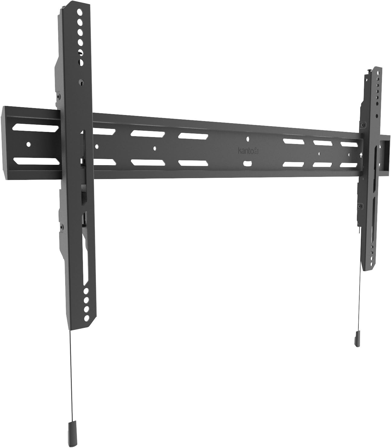 Kanto PF400 Fixed TV Mount for 40" to 90" TVs, Supports up to 200 lbs, Fits 16" and 24" Stud Spacing, Low Profile Design, Black