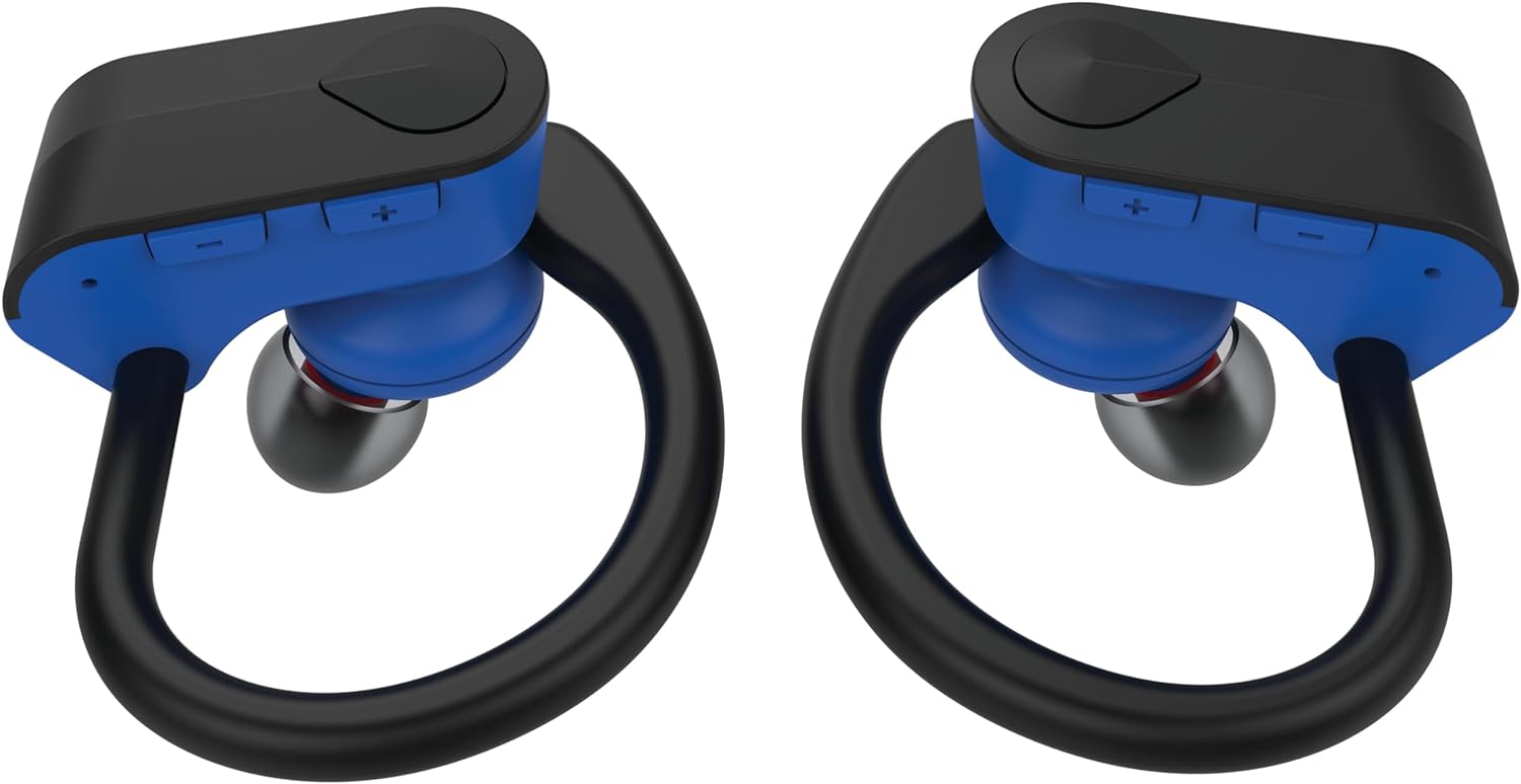 IQ Sound IQ-140TWS True Wireless Sport Earbuds with (Blue)