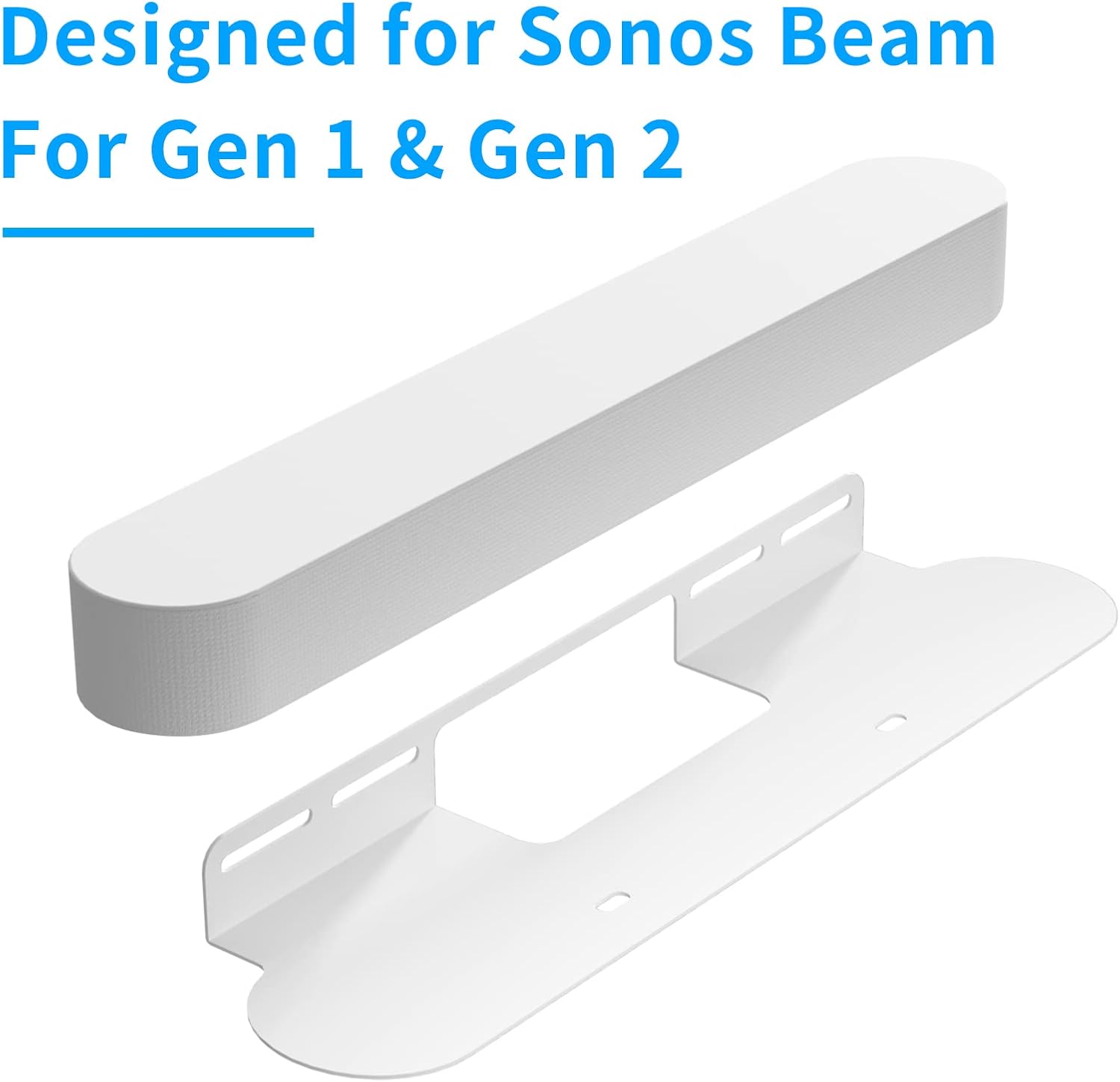 Soundbar Mount for Sonos Beam Wall Mount Bracket Compatible with Sonos Beam Sound Bar Mounts Mounting Bracket