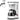 Commercial Chef 5-Cup Drip Coffee Maker CHCP05W 0.75L Water Tank Quick 6-Minute Brew Time 2-Hour Warming Function Mechanical Switch Cool Touch Housing Glass