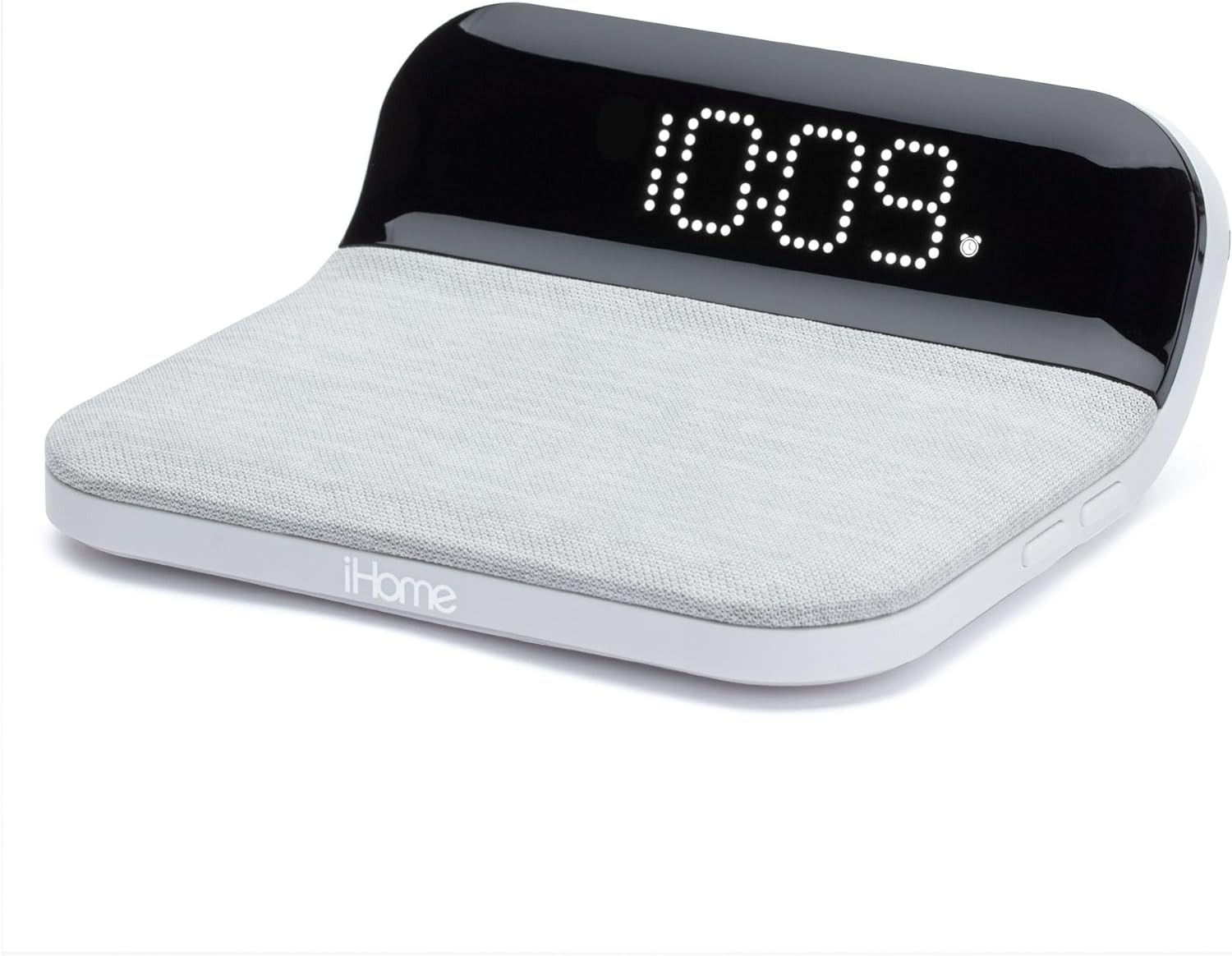 iHome iW18 Digital Alarm Clock, Dual Alarm Clock with USB Charger