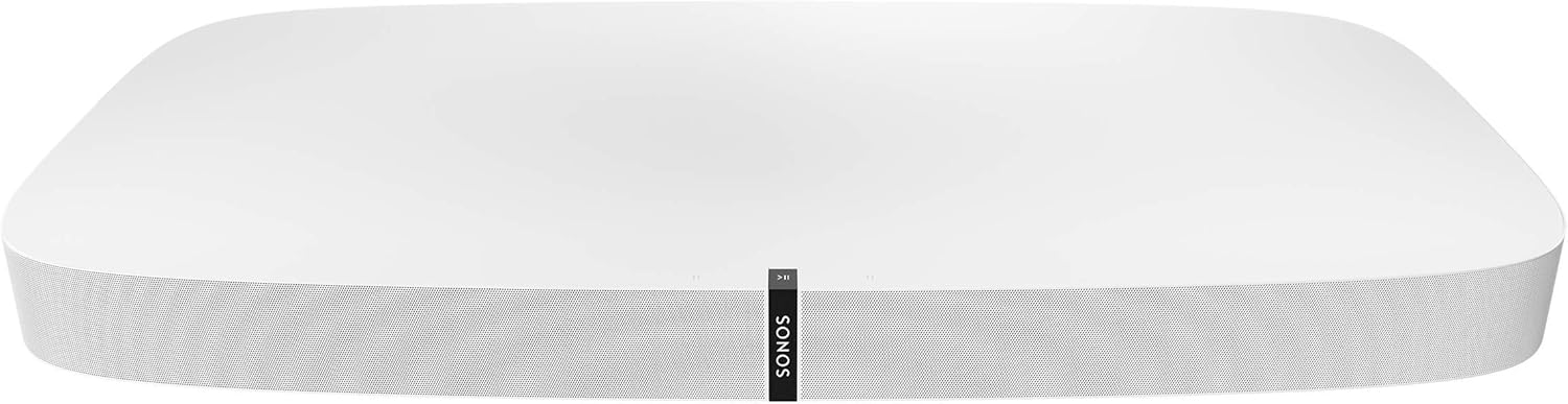 Sonos PLAYBASE Wireless Soundbar for Home Theater and Streaming Music (White)