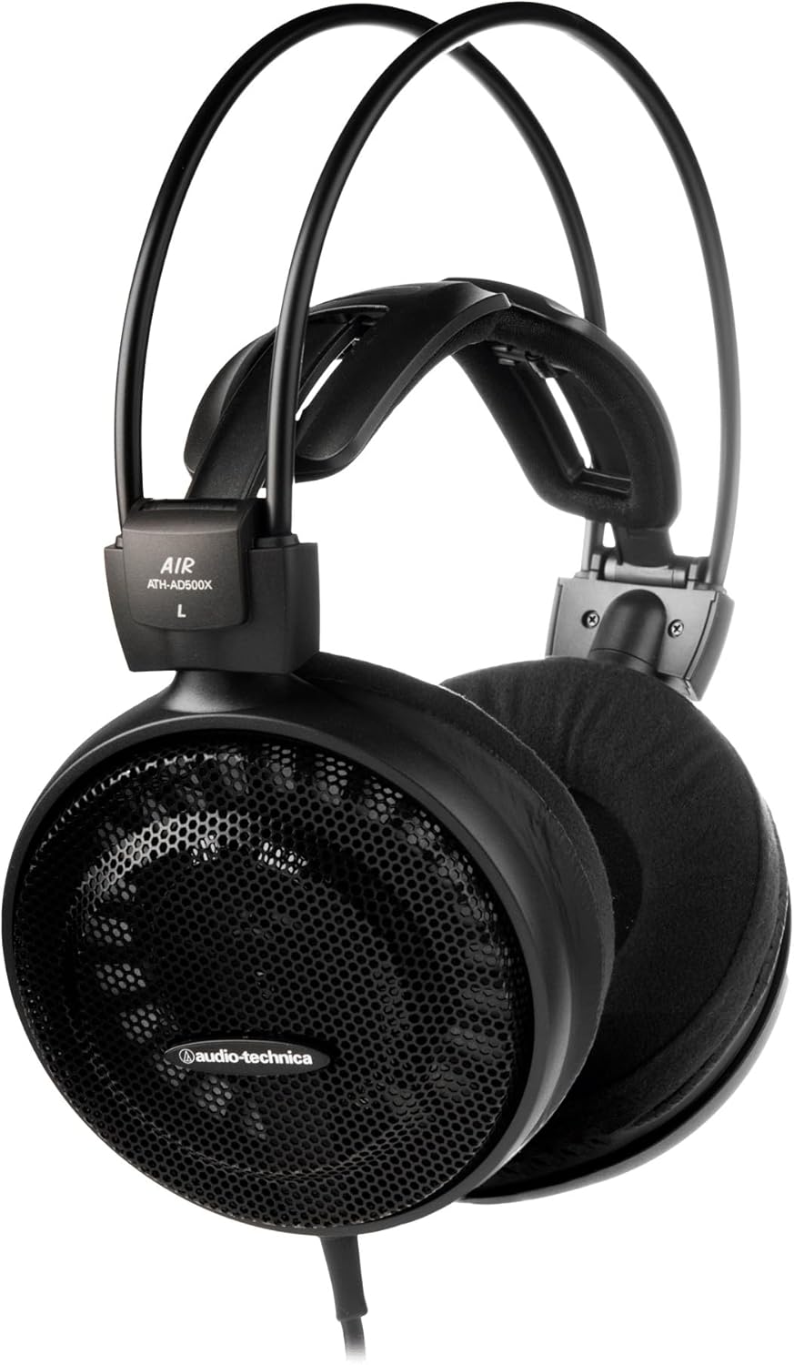 Audio-Technica ATH-AD500X Audiophile Open-Air Headphones, Black