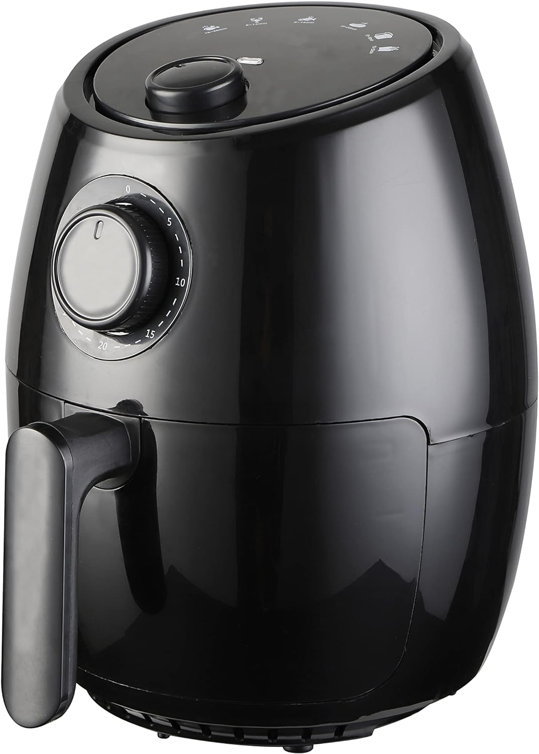 National NA-3001AF Mechanical Air Fryer - Electric Hot Air Fryers Less Oil Cooker (Black).