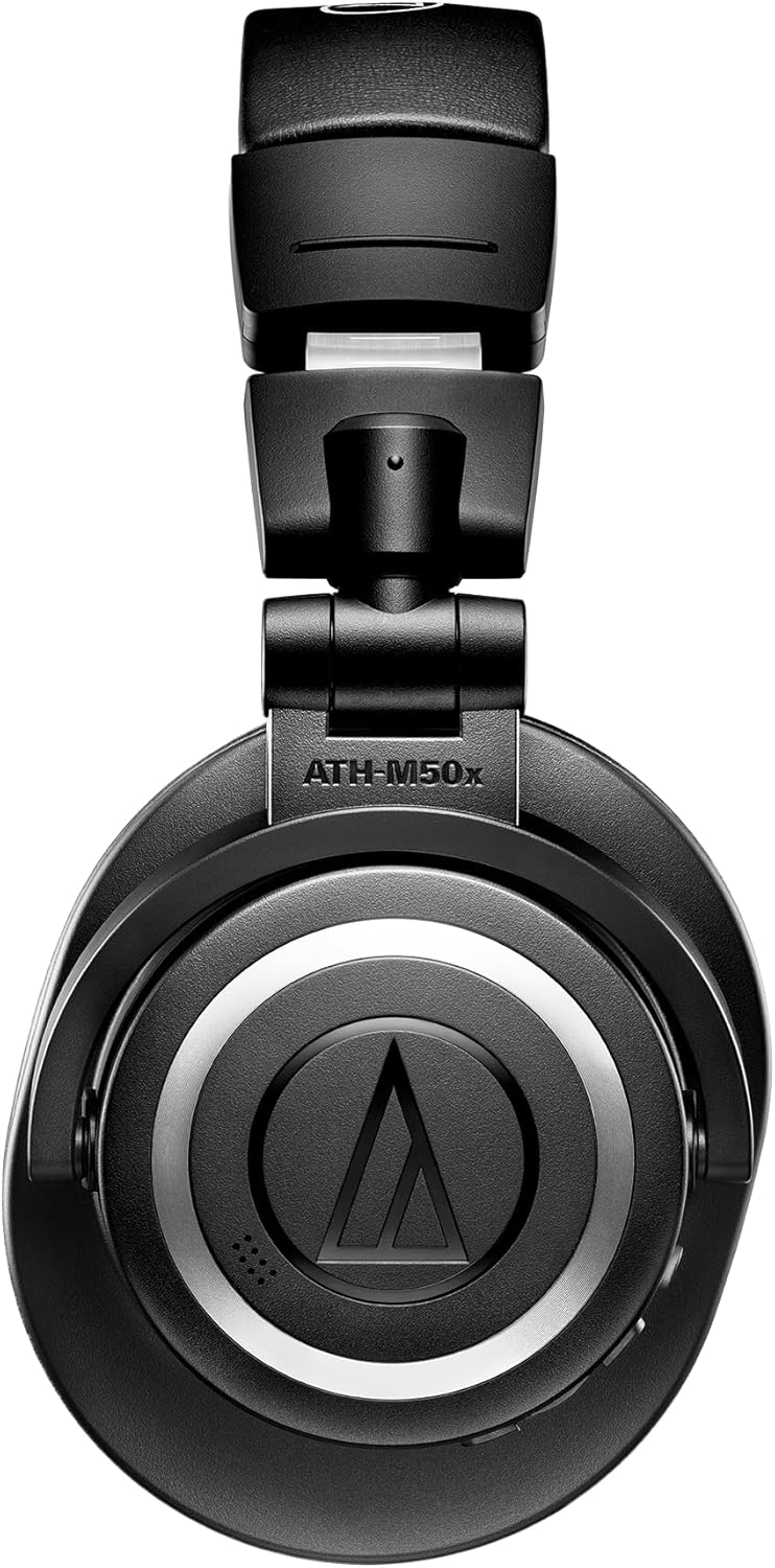 Audio-Technica ATH-M50xBT2 Wireless Over-Ear Headphones, Black