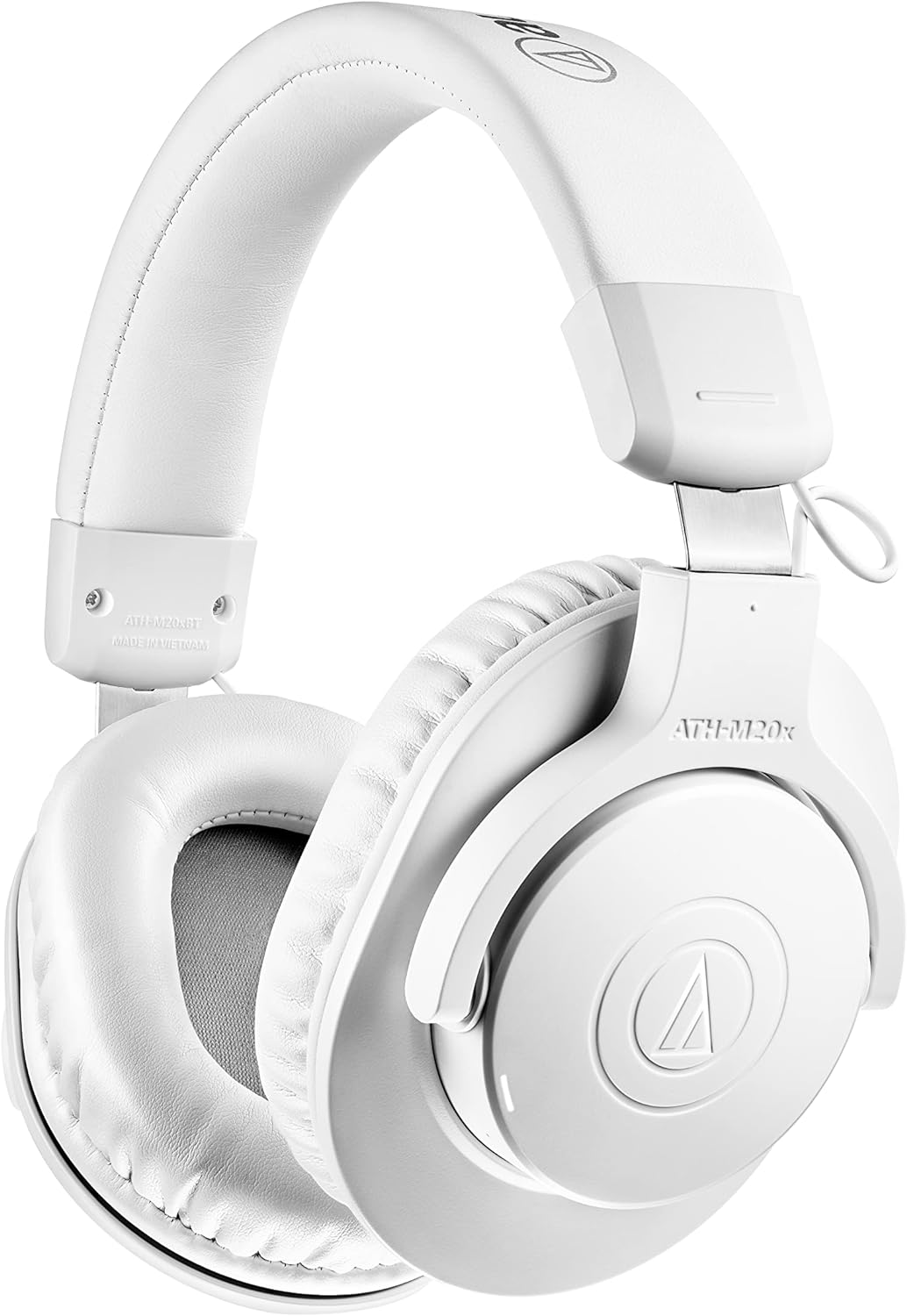 Audio-Technica ATH-M20xBTWH Wireless Over-Ear Headphones,White