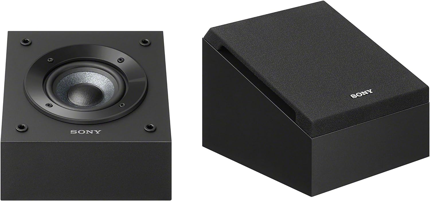 Sony SSCSE Dolby Atmos Enabled Speakers, Black (Pair), 4 Inch