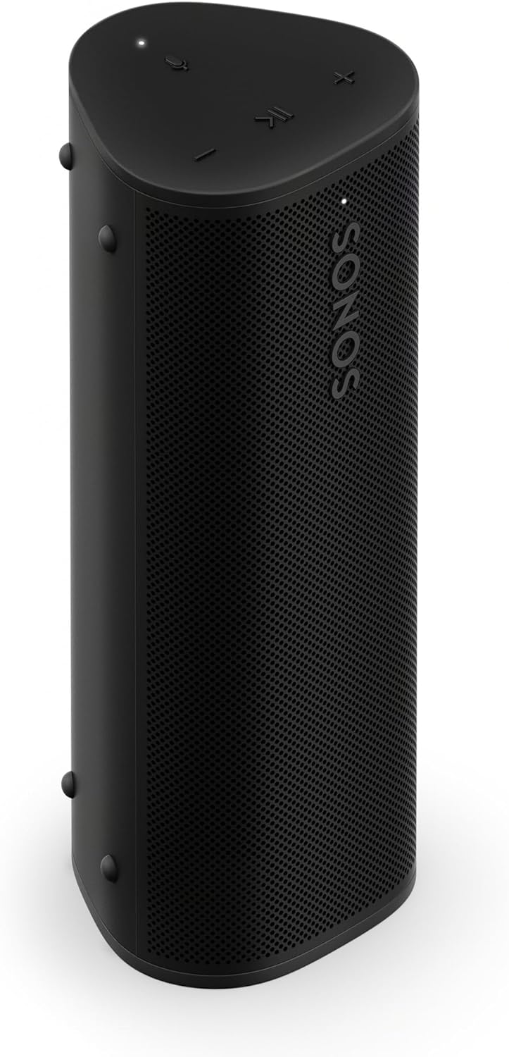 Sonos Roam 2 Portable Waterproof Bluetooth Speaker (Black)