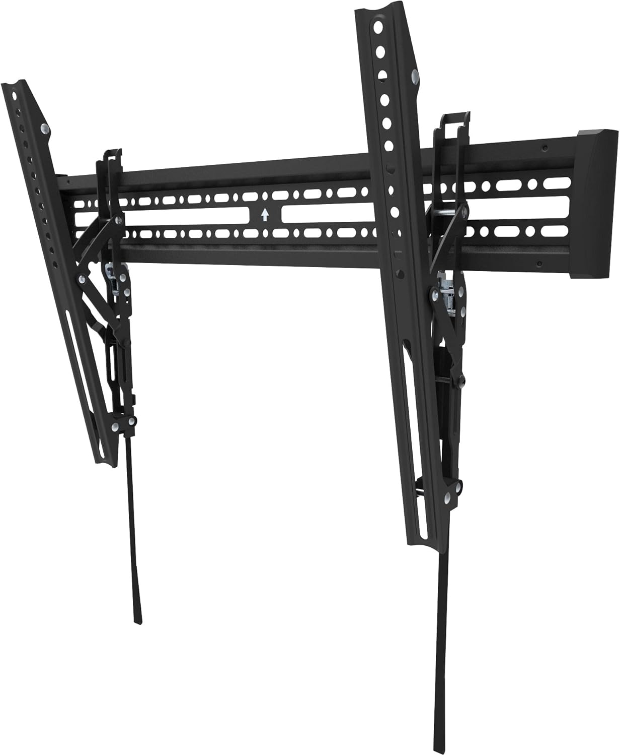 Kanto KT3260 Tilting TV Wall Mount for 32” to 60” Monitors, VESA 100 x 100 to 600 x 400, Tilt Mechanism, Quick Release Tabs, Solid Steel, Dual Stud Wall Plate.