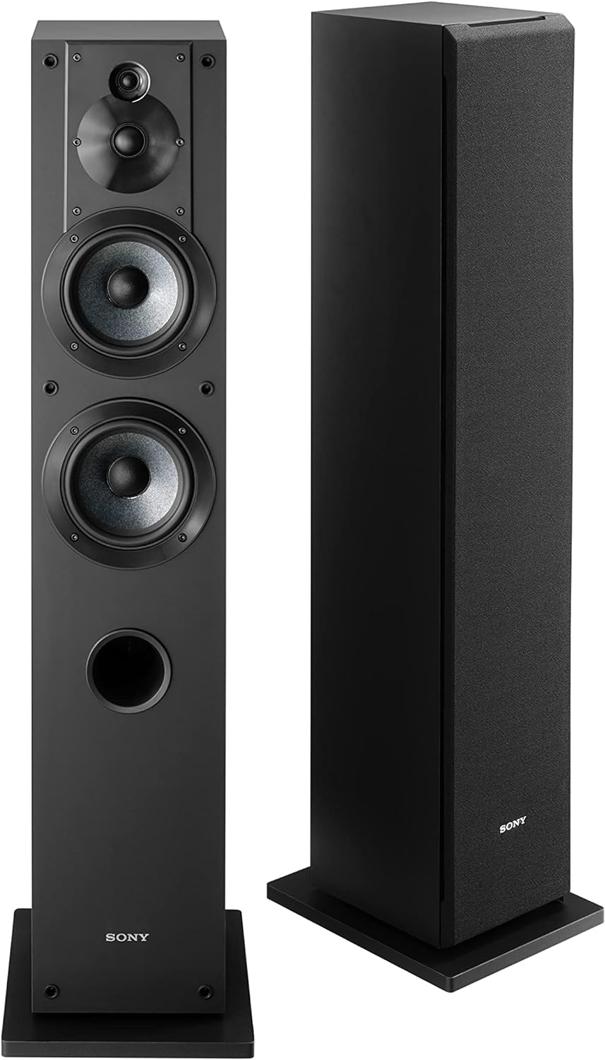 Sony SSCS3 3-Way Floor-Standing Speaker (Single) - Black