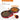 Commercial Chef CHPG12R Indoor Electric Countertop Pizza and Quesadilla Maker Dual Adjustable Temperature Controls Non-Stick Surface