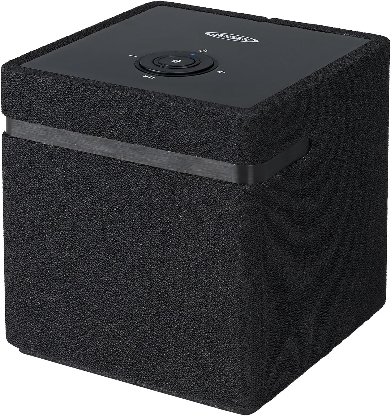 Jensen JSB-1000 Bluetooth/Wi-Fi Wireless Stereo Smart Speaker with Chromecast Built-in, Stream Music Wirelessly Using The Google Home App or Bluetooth