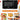 Commercial Chef CHM11MB 1.1 Cubic Foot Countertop Microwave Oven 1000-Watt Power with Digital Control Panel Kitchen Timer and Child Safety Lock