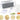 Commercial Chef Vegetable Chopper CH1512 with Interchangeable Stainless Steel Blades and Food Collection Container