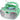 JENSEN CD-485 Green Portable CD/AM-FM Player CD/Radio/Aux Playback LED Track Display Headphone Jack & Carry Handle