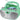JENSEN CD-485 Green Portable CD/AM-FM Player CD/Radio/Aux Playback LED Track Display Headphone Jack & Carry Handle