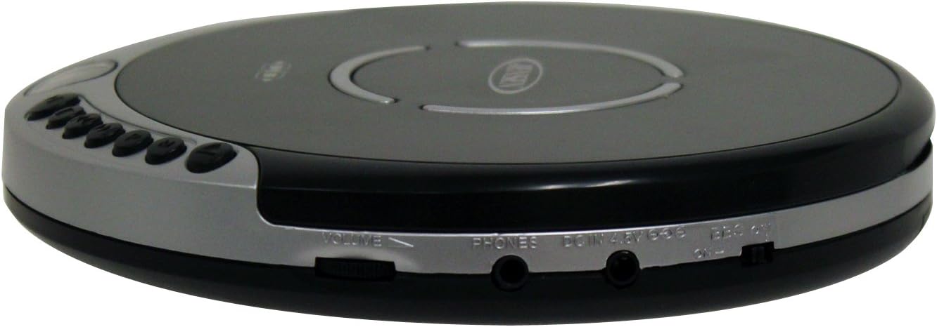 Jensen CD Portable Personal CD Player with 60 Seconds Anti-Skip Protection, FM.