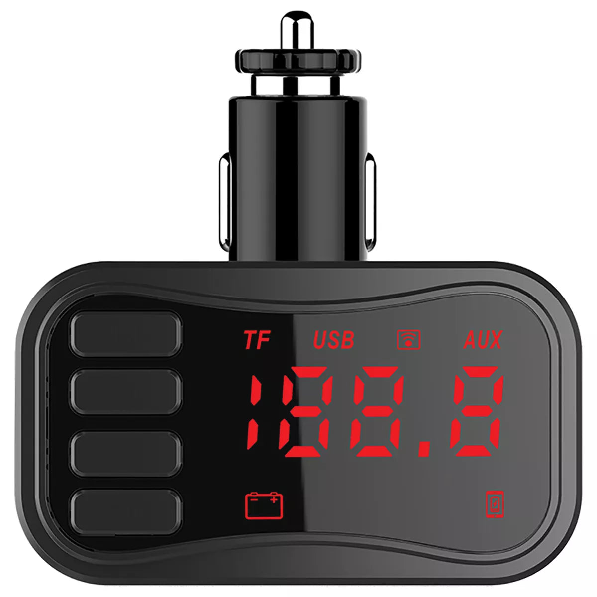 NAXA Electronics NA-3033 Wireless FM Transmitter with Built-in MP3 Player (Black)