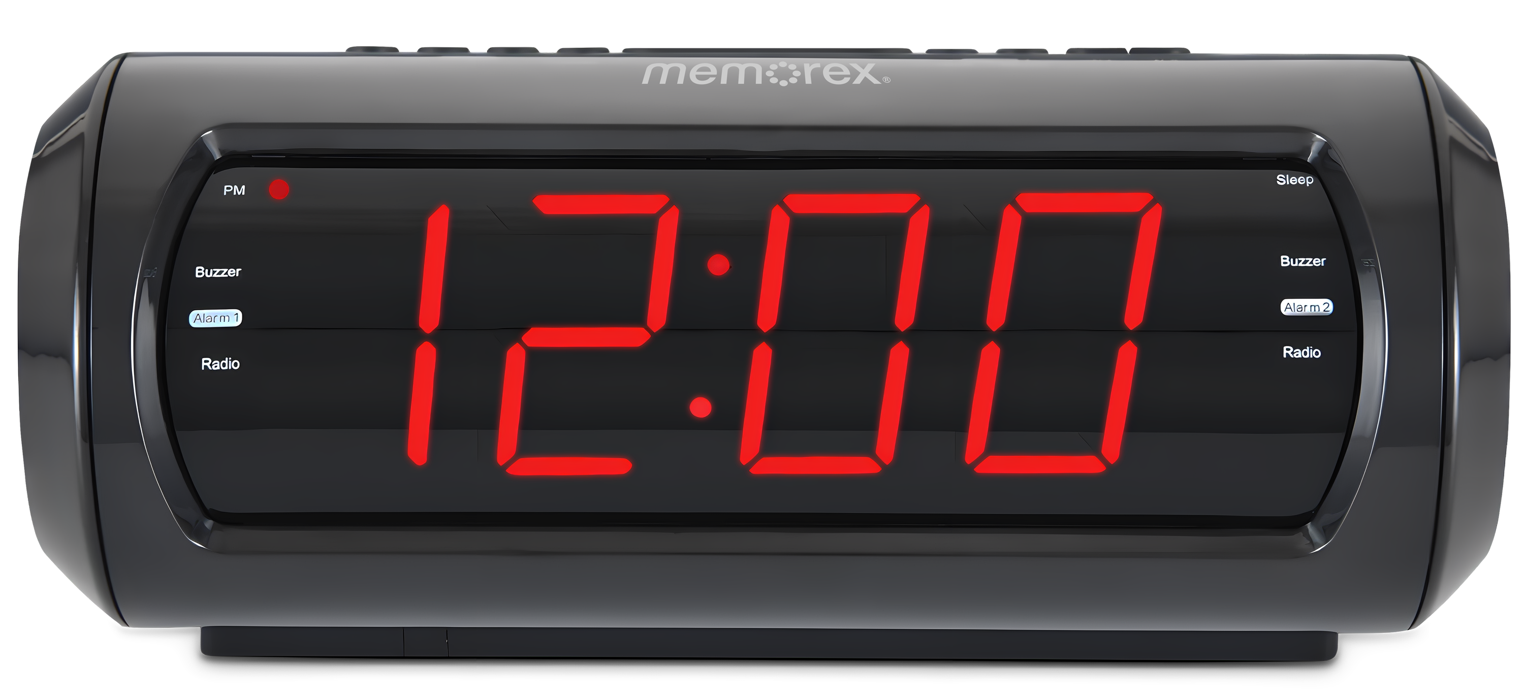 Memorex CR40 1.8” Digital FM Clock Radio