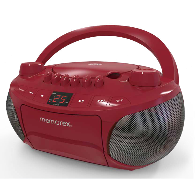 Memorex BCCD50 AM/FM Top Loading CD & Cassette Player – Capital Audio ...