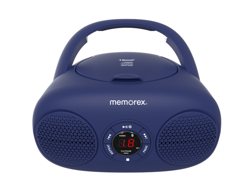 Memorex BCD30K Bluetooth Top Loading CD Player