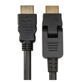 Sanus 3.3' Pivoting HDMI Cable; Pivot Connector and Flexible Cable