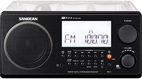 Sangean WR-2CL FM-Stereo RBDS/AM Digital Tuning Portable Receiver